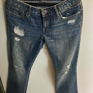 Aeropostale Blue Boot Cut Leg Jeans